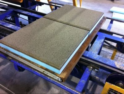 Concrete plate XPS