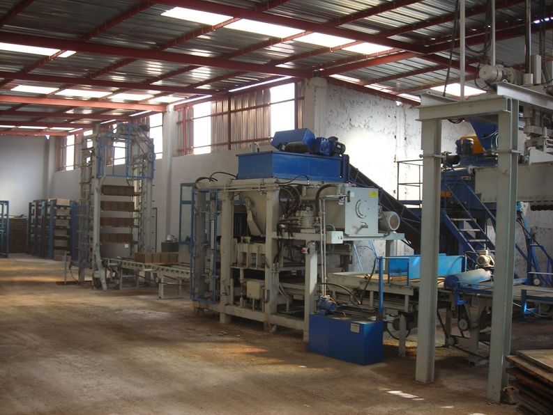 Installation concrete block machine Morocco