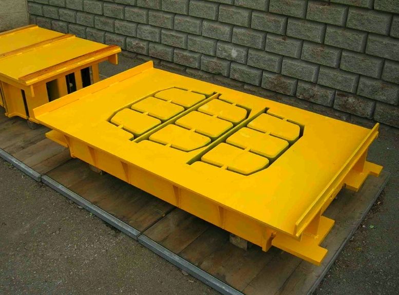 Molds ceilling blocks concrete